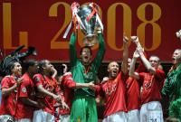 Fussball CHL  FINALE 2008 JUBEL Mancherster United