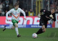Fussball 1. Bundesliga  Saison 2010/2011:  SC Freiburg - SV Werder Bremen