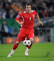 Fussball WM-Qualifikation: Wales, DAVIES Einzelaktion