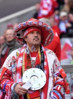 Fussball 1. Bundesliga  Saison 2015/2016: FC Bayern Muenchen Fan