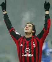 Fussball UCL: Mailand - Schalke, Jubel KAKA