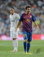 FUSSBALL International Primera Division/Super Cup 2011:  Lionel Messi (Barca)