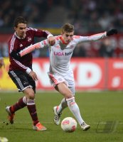 Fussball 1. Bundesliga, Saison 2012/2013: 1. FC Nuernberg - FC Bayern Muenchen