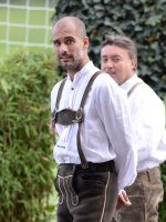 Fussball 1. Bundesliga 2013/2014:  Trainer Pep Guardiola (FC Bayern Muenchen)