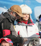 Nordische Ski WM - Schwedisches Koenigspaar als Zuseher