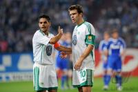 FUSSBALL, 1. BUNDESLIGA, 6. Spieltag, Wolfsburg: JOSUE und MISIMOVIC