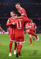 Fussball  1.Bundesliga   Saison 17/18: FC Bayern Muenchen - RB Leipzig
