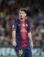 FUSSBALL INTERNATIONAL CHL 12/13: Lionel Messi (Barca)