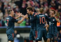 FUSSBALL  CHL  Saison 2013/2014: JUBEL FC Bayern Muenchen