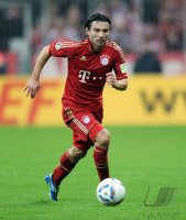 Fussball DFB Pokal 11/12 :  Danijel Pranjic (FC Bayern Muenchen)