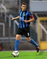 Fussball 3. Bundesliga: Marcus Mann (1 FC Saarbruecken)