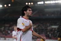 FUSSBALL  UEFA Europa League  10/11:  JUBEL Serdar Tasci (VfB Stuttgart)