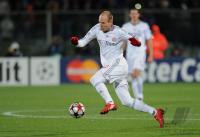 FUSSBALL  International CHL 09/10 :  ROBBEN  (FC Bayern  Muenchen)