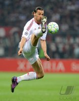FUSSBALL INTERNATIONAL  CHL Viertelfinale 11/12: Zlatan Ibrahimovic (AC Mailand)