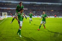 Fussball, 1. Bundesliga  Saison 2014/2015: Werder Bremen - Hertha BSC Berlin