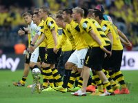 Fussball Bundesliga 14/15 Supercup Finale: JUBEL Borussia Dortmund
