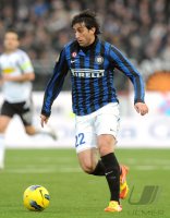 FUSSBALL SERIE A:  Diego Milito (Inter Mailand)