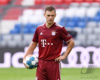 Fussball 1. Bundesliga Saison 21/22: Teampraesentation FC Bayern Muenchen