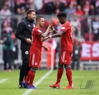 Fussball 1. Bundesliga Saison 18/19: FC Bayern Muenchen - Hannover 96