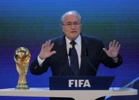 FUSSBALL International  FIFA  WM 2018 und FIFA WM 2022 : FIFA Praesident Blatter (SUI)