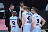 Basketball 1. Bundesliga 17/18 Hauptrunde: Walter Tigers Tuebingen - Eisbaeren Bremerhaven