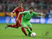 Fussball 1. Bundesliga, Saison 2012/2013:  FC Bayern Muenchen - VFL Wolfsburg