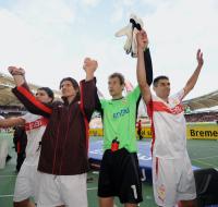 FUSSBALL 1. BUNDESLIGA 08/09: VfB Stuttgart  -  SV Werder Bremen