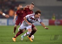 Fussball CHL  Saison 2014/2015: AS Rom - FC Bayern Muenchen