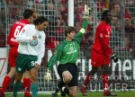 FUSSBALL 1. Bundesliga Spielszene  SC Freiburg  -  VfL Wolfsburg