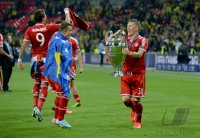 Fussball Champions League Finale 2013:  Borussia Dortmund - FC Bayern Muenchen