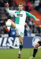 Fussball 1. Bundesliga: Werder, MERTESACKER Einzelaktion