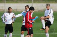 Fussball, Training der deutschen Nationalmannschaft