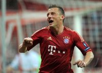 FUSSBALL INTERNATIONAL  CHL Viertelfinale 11/12:  FC Bayern Muenchen - Olympic Marseille