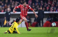 Fussball DFB Pokal Achtelfinale 17/18: FC Bayern Muenchen - Borussia Dortmund