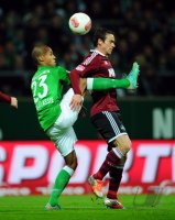 Fussball 1. Bundesliga Saison 12/13: SV Werder Bremen - 1. FC Nuernberg
