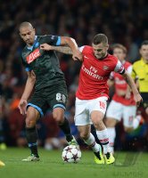 FUSSBALL  CHL  Saison 2013/2014: Arsenal London - SSC Neapel