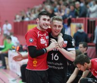 Volleyball 1. Bundesliga  Saison 15/16:  TV Rottenburg -  VSG Coburg / Grub