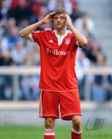Fussball 1. Bundesliga : Enttaeuschung Thomas Mueller (FCB)
