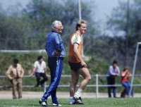 Fussball  WM 1982:  Rummenigge, Derwall