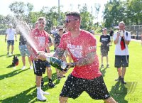 Fussball Relegation zur Oberliga, Rueckspiel 21/22: FC Holzhausen - FC Denzlingen