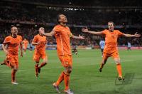 FUSSBALL WM 2010, HALBFINALE:  Uruguay - Niederlande