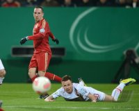 FUSSBALL DFB POKAL  Saison 2012/2013:  FC Augsburg - FC Bayern Muenchen