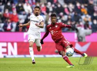 Fussball 1. Bundesliga Saison 21/22: FC Bayern Muenchen - Bayer 04 Leverkusen