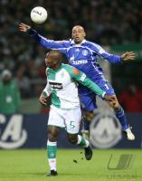 Fussball, 1. Bundesliga: Bremen - Schalke
