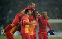 Fussball Champions League Achtelfinale 12/13: FC Schalke 04 - Galatasaray Istanbul