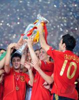 FUSSBALL EURO 2008: JUBEL  Spanien