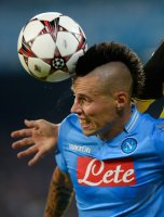 FUSSBALL  CHL  Saison 2013/2014:  SSC Neapel - Borussia Dortmund