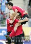 Fussball 1. Bundesliga: Leverkusen - Stuttgart, Jubel Leverkusen