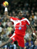 Handball-WM: Tunesien, HEDOUI am Ball