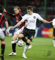 Fussball Champions League AC Mailand - Manchester United